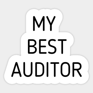My best auditor Sticker